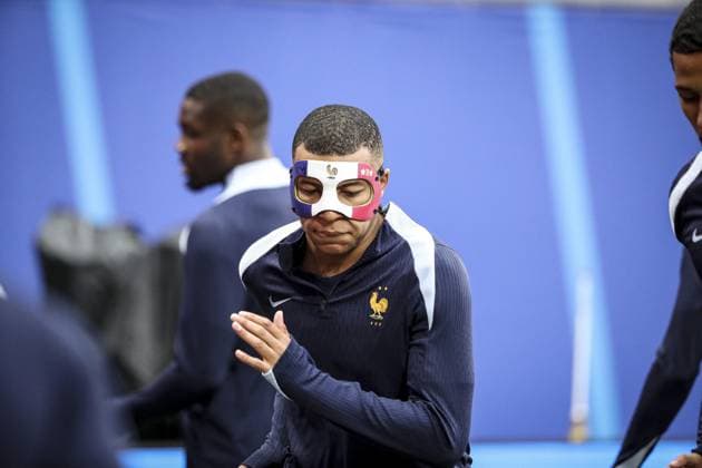 séance d entraînement MD-1 au stade de Leipzig, le 20 juin 2024, à la veille de leur match de football du groupe D de l UEFA EURO, EM, Europameisterschaft,Fussball 2024 contre les Pays-Bas. FOOTBALL : - UEFA Euro 2024 entraînement de l équipe de France. séance d entraînement MD-1 au stade de Leipzig, - 20 06 2024 ElyxandroCegarra Panoramic 