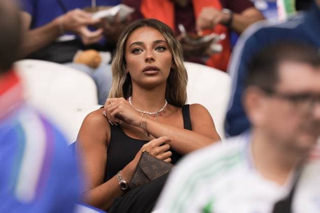 Chiara Frattesi (Davide Frattesi sister)during the Euro 2024 soccer match between Spain and Italy at the Veltins Arena Stadion, Gelsenkirchen, Germany - Thursday 20, June 2024. - Soccer.  Copyright: xFabioxFerrari LaPressex