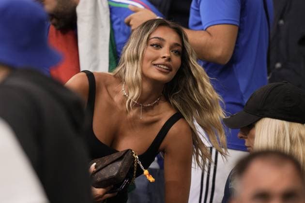 Chiara Frattesi (Davide Frattesi sister)during the Euro 2024 soccer match between Spain and Italy at the Veltins Arena Stadion, Gelsenkirchen, Germany - Thursday 20, June 2024. - Soccer.  Copyright: xFabioxFerrari LaPressex