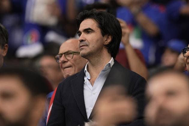 Federico Pastorello during the Euro 2024 soccer match between Spain and Italy at the Veltins Arena Stadion, Gelsenkirchen, Germany - Thursday 20, June 2024. - Soccer.  Copyright: xFabioxFerrari LaPressex