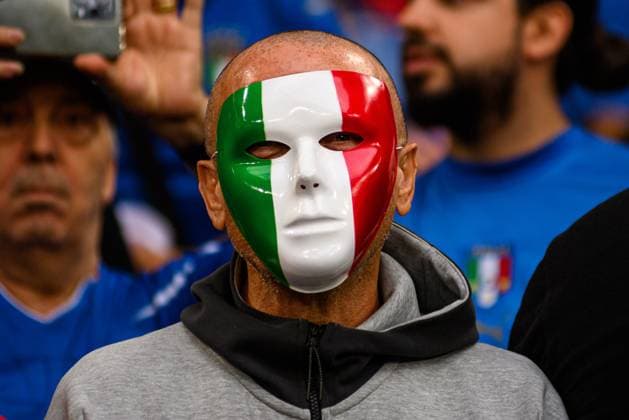 GELSENKIRCHEN, GERMANY - 20 JUNE, 2024: Fans. The football match of EURO 2024 Spain vs. Italy at Veltins Arena  Copyright: xVITALIIxKLIUIEVx