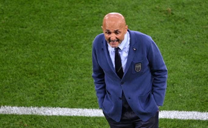 GELSENKIRCHEN - Italy coach Luciano Spalletti during the UEFA EURO, EM, Europameisterschaft,Fussball 2024 group B match between Spain and Italy at the Arena AufSchalke on June 20, 2024 in Gelsenkirchen, Germany. ANP Hollandse Hoogte UEFA EURO 2024 2024 xVIxANPxSportx xGerritxvanxKeulenxIVx 501608291 originalFilename: 501608291.jpg