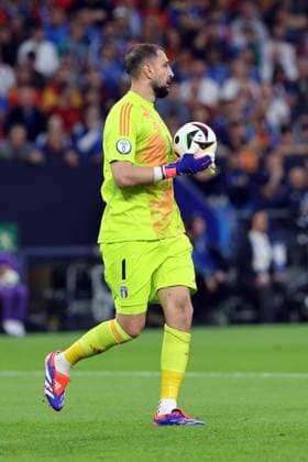 Gelsenkirchen, Germany 20.06.2024: Gianluigi Donnarumma of Italy during the UEFA EURO, EM, Europameisterschaft,Fussball 2024 group stage B football match between Spain vs Italy at Veltins Arena stadium in Gelsenkirchen.  Copyright: xx xx IPA_Agency_IPA47319827