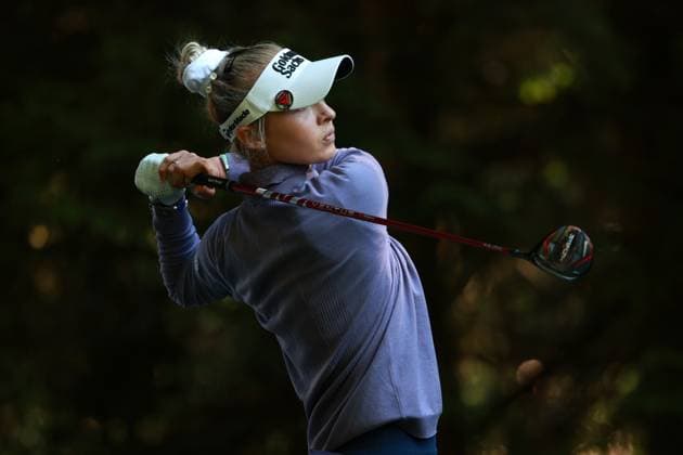 KPMG Women s PGA, Golf Herren Nelly Korda of the United States tees off on16th hole during Day One of the KPMG Women s PGA Championship at Sahalee Country Club in Sammamish, Washington, USA, on Thursday, June 20, 2024. Sammamish Washington United States  Copyright: xJorgexLemusx originalFilename:lemus-kpmgwome240620_npHQZ.jpg