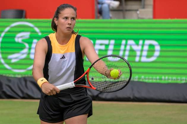 GER, Berlin, ecotrans Ladies Open 2024, WTA 500, at Steffi Graf Stadium Berlin, LTTC Rot Weiss e V , Daria Kasatkina during her match against Aryna Sabalenka, 20 06 2024, Copyright: HMBxMedia UwexKoch