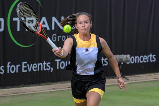 GER, Berlin, ecotrans Ladies Open 2024, WTA 500, at Steffi Graf Stadium Berlin, LTTC Rot Weiss e V , Daria Kasatkina during her match against Aryna Sabalenka, 20 06 2024, Copyright: HMBxMedia UwexKoch