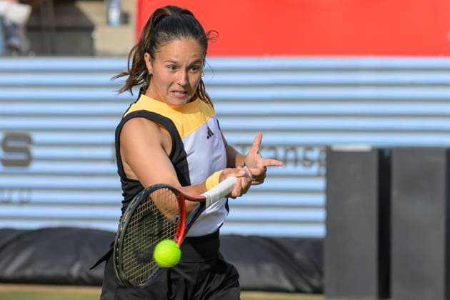 GER, Berlin, ecotrans Ladies Open 2024, WTA 500, at Steffi Graf Stadium Berlin, LTTC Rot Weiss e V , Daria Kasatkina during her match against Aryna Sabalenka, 20 06 2024, Copyright: HMBxMedia UwexKoch