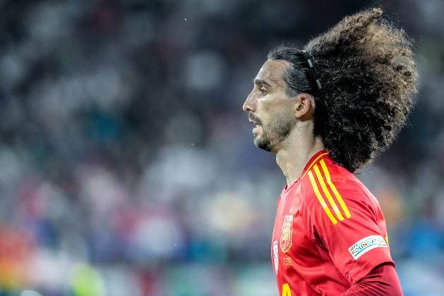 EURO 2024 - Matchday 2, Group B: Spain vs. Italy Marc Cucurella in action during the EURO 2024 Day 2 Group B match between Spain and Italy on 20 June 2024, at Arena AufSchalke, in Gelsenkirchen, Germany Gelsenkirchen Arena AufSchalke Germany Copyright: xAlexandraxFechetex DSC01194