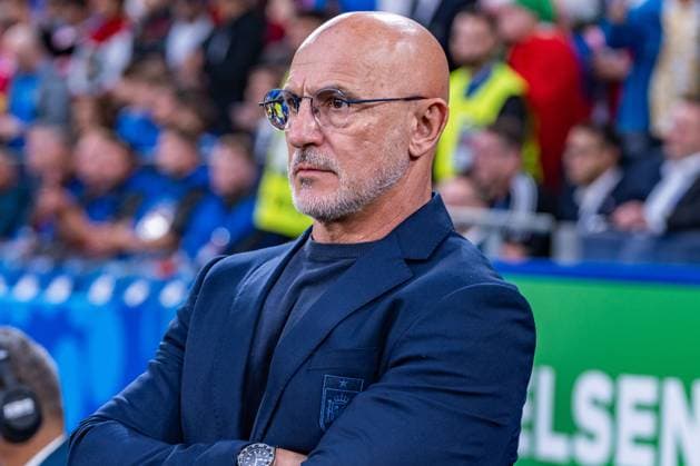 Luis de la Fuente Spain, Head Coach Coach Spain vs Italy, Men, Football, Matchday 2, EURO 2024, 20 06 2024, European Championship, Group B Spain vs Italy, Men, Football, Matchday 2, EURO 2024, 20 06 2024, European Championship, Group B Gelsenkirchen Copyright: xEibner-Pressefoto BahhoxKarax EP_SPA