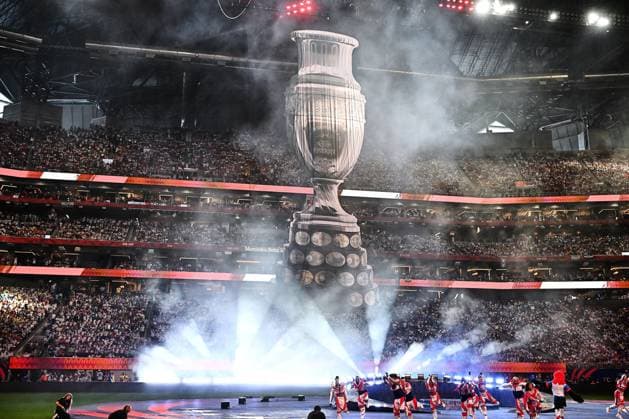 RECORD DATE NOT STATED Copa America USA 2024 Argentina vs Canada Protocolo during the game between Argentina and Canada as part of the CONMEBOL Copa America USA 2024 group A, at Mercedes Benz Stadium, on June 20, 2024 in Atlanta, Georgia ATLANTA GEORGIA UNITED STATES  Copyright: xDavidxLeahx 20240620203542_CA_GA_2024_ARG_CAN_PROTOCOLO209