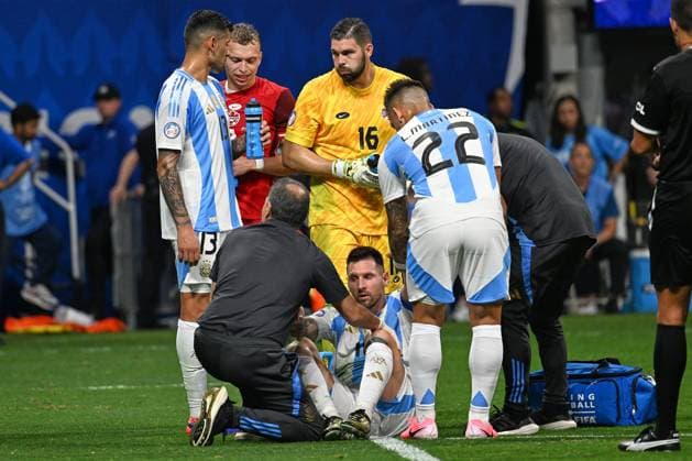 RECORD DATE NOT STATED Copa America USA 2024 Argentina vs Canada Lionel Messi of Argentina during the game between Argentina and Canada as part of the CONMEBOL Copa America USA 2024 group A, at Mercedes Benz Stadium, on June 20, 2024 in Atlanta, Georgia ATLANTA GEORGIA UNITED STATES  Copyright: xDavidxLeahx 20240620205828_CA_GA_2024_ARG_CAN_MESSI227
