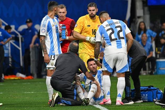 RECORD DATE NOT STATED Copa America USA 2024 Argentina vs Canada Lionel Messi of Argentina during the game between Argentina and Canada as part of the CONMEBOL Copa America USA 2024 group A, at Mercedes Benz Stadium, on June 20, 2024 in Atlanta, Georgia ATLANTA GEORGIA UNITED STATES  Copyright: xDavidxLeahx 20240620205820_CA_GA_2024_ARG_CAN_MESSI237
