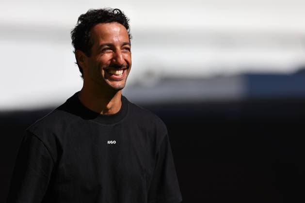 Daniel Ricciardo of Australia and Visa Cash App RB gestures, Practice, F1 Grand Prix of Spain, Circuit de Barcelona Catalunya on June 21, 2024 in Barcelona, Spain Photo by Diogo Cardoso DeFodi Images Daniel Ricciardo of Australia and Visa Cash App RB gestures arriving in the paddock, Practice, F1 Grand Prix of Spain, Circuit de Barcelona Catalunya on June 21, 2024 in Barcelona, Spain Photo by Diogo Cardoso DeFodi Images Defodi 645 f1spa20240621 0045 Defodi-645