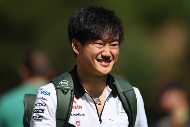 Yuki Tsunoda of Japan and Visa Cash App RB gesturing, gestures, Practice, F1 Grand Prix of Spain, Circuit de Barcelona Catalunya on June 21, 2024 in Barcelona, Spain Photo by Diogo Cardoso DeFodi Images Yuki Tsunoda of Japan and Visa Cash App RB gestures arriving in the paddock, Practice, F1 Grand Prix of Spain, Circuit de Barcelona Catalunya on June 21, 2024 in Barcelona, Spain Photo by Diogo Cardoso DeFodi Images Defodi 645 f1spa20240621 0144 Defodi-645