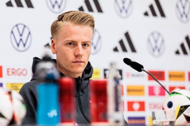 UEFA EURO 2024 Press Conference Germany 21 06 2024 Chris Führich Germany, 11 UEFA EURO 2024 Press Conference Germany HerzoBase, Herzogenaurach on 21 06 2024 Copyright: xBEAUTIFULxSPORTS Wunderlx