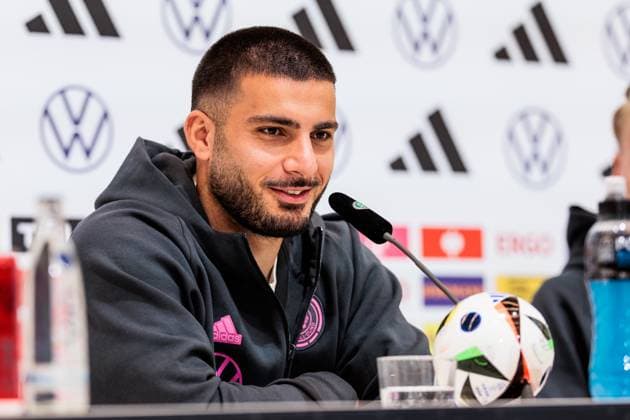 UEFA EURO 2024 Press Conference Germany 21 06 2024 Deniz Undav Germany, 26 UEFA EURO 2024 Press Conference Germany HerzoBase, Herzogenaurach on 21 06 2024 Copyright: xBEAUTIFULxSPORTS Wunderlx