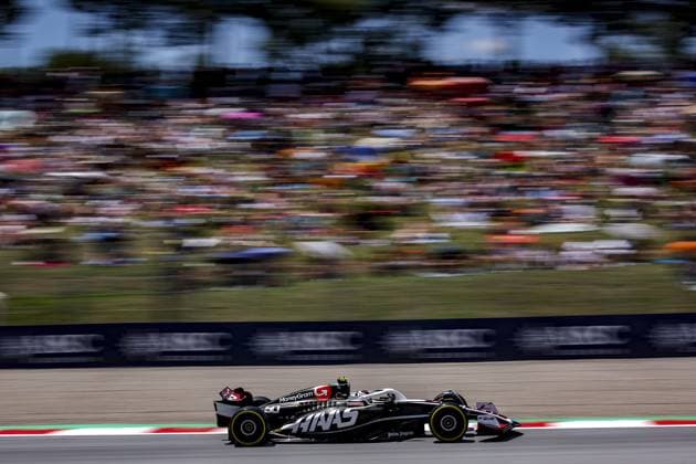 50 BEARMAN Oliver, Ferrari Driver Academy action during the Formula 1 Aramco Gran Premio de Espana 2024, 10th round of the 2024 Formula One World Championship, WM, Weltmeisterschaft from June 21 to 23, 2024 on the Circuit de Barcelona-Catalunya, in Montmeló, Spain - F1 - SPANISH GRAND PRIX 2024 DPPI Panoramic  240621_R10_SPAGNA_DP_EA022360_