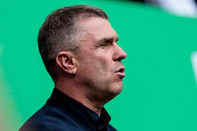 UEFA EURO 2024 Slovakia Ukraine 21 06 2024 Serhiy Rebrov Ukraine, Head Coach UEFA EURO 2024 Slovakia Ukraine Arena Düsseldorf, Düsseldorf on 21 06 2024 Copyright: xBEAUTIFULxSPORTS Meuselx