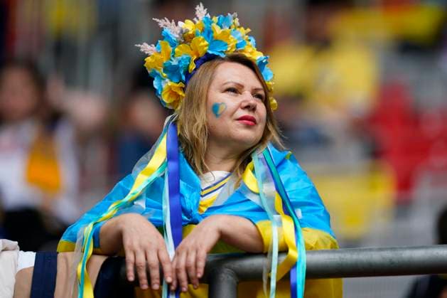 GER: Slovakia v Ukraine. UEFA EURO, EM, Europameisterschaft,Fussball 2024 Ukraine fan during the UEFA Euro 2024 match between Slovakia and Ukraine, Group E date 2, played at Merkur Spiel-Arena on June 21, 2024 in Düsseldorf, Germany. kpng Copyright: xSergioxRuizx xPRESSINPHOTOx PS_240621_ESL_UCR_003