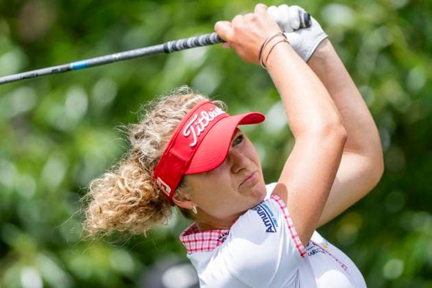 Ladies European Tour (LTE), golf tournament in Beroun, Czech Republic, June 21, 2024. Sara Kouskova from Czech Republic. (CTKxPhoto OndrejxDeml) CTKPhotoP2024062104815  CTKPhotoP2024062104815