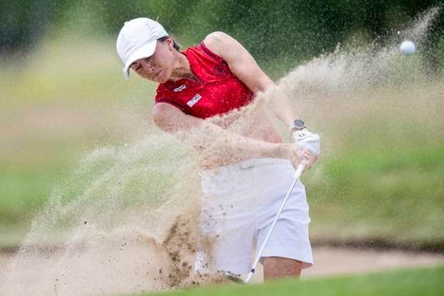 Ladies European Tour (LTE), golf tournament in Beroun, Czech Republic, June 21, 2024. Klara Davidson Spilkova from Czech Republic. (CTKxPhoto OndrejxDeml) CTKPhotoP2024062104861  CTKPhotoP2024062104861