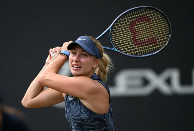 Anastasia Potapova in quarter final action Rothesay Classic Birmingham, Day 5, Tennis, Edgbaston Priory Club, Birmingham, UK - 21 June 2024  Copyright: xAnnaxGowthorpe Shutterstockx 14543328am