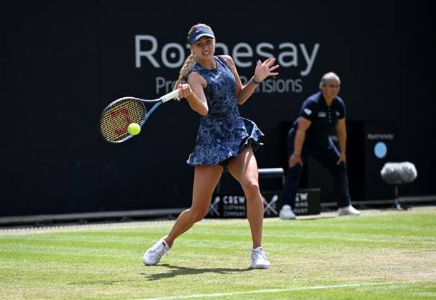 Anastasia Potapova in quarter final action Rothesay Classic Birmingham, Day 5, Tennis, Edgbaston Priory Club, Birmingham, UK - 21 June 2024  Copyright: xAnnaxGowthorpe Shutterstockx 14543328as