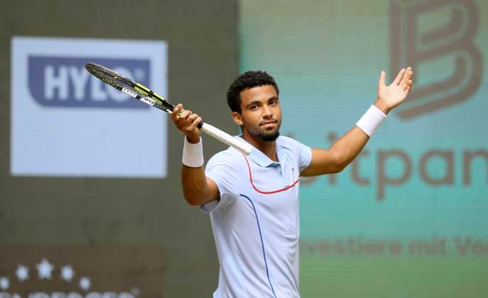 photo the Frenchman Arthur FILS Tennis Tournament Terra Wortmann Cup at Gerry Weber Sportpark OWL Arena in Halle Westfalen Fr 21 06 2024