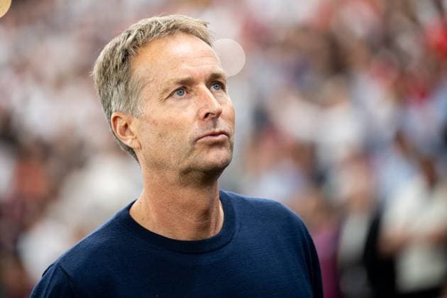 June 20, 2024, Frankfurt, Hesse, Germany: Kasper Hjulmand of Denmark seen in action during the UEFA EURO, EM, Europameisterschaft,Fussball 2024 Group C match between Denmark and England at the Frankfurt Arena in Frankfurt. Frankfurt Germany - ZUMAs227 20240620_zip_s227_071 Copyright: xMateuszxSlodkowskix