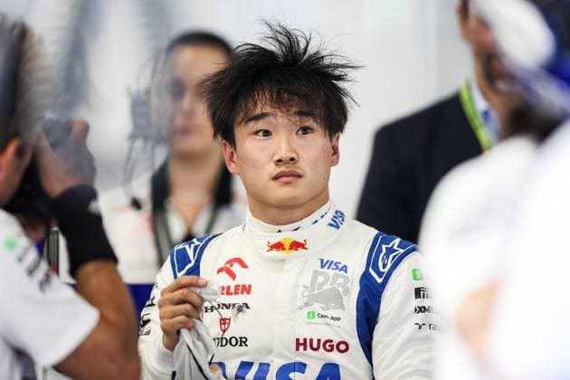 TSUNODA Yuki (jap), Visa Cash App RB F1 Team VCARB 01, portrait during the Formula 1 Aramco Gran Premio de Espana 2024, 10th round of the 2024 Formula One World Championship, WM, Weltmeisterschaft from June 21 to 23, 2024 on the Circuit de Barcelona-Catalunya, in Montmeló, Spain - F1 - SPANISH GRAND PRIX 2024 DPPI Panoramic  240621_R10_SPAGNA_DP_XB3_8393