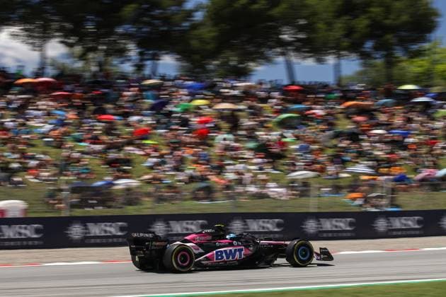 10 GASLY Pierre (fra), Alpine F1 Team A524, action during the Formula 1 Aramco Gran Premio de Espana 2024, 10th round of the 2024 Formula One World Championship, WM, Weltmeisterschaft from June 21 to 23, 2024 on the Circuit de Barcelona-Catalunya, in Montmeló, Spain - F1 - SPANISH GRAND PRIX 2024 DPPI Panoramic  240621_R10_SPAGNA_DP_XB5_4319