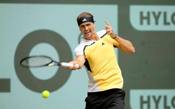 Tennis, ATP tournament in Halle