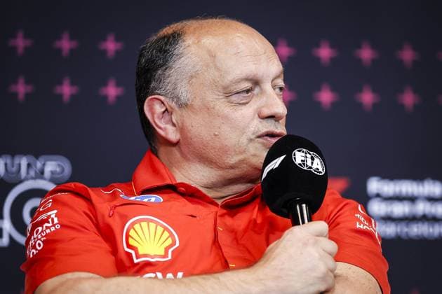 VASSEUR Frédéric (fra), Team Principal & General Manager of the Scuderia Ferrari, portrait during the Formula 1 Aramco Gran Premio de Espana 2024, 10th round of the 2024 Formula One World Championship, WM, Weltmeisterschaft from June 21 to 23, 2024 on the Circuit de Barcelona-Catalunya, in Montmeló, Spain - F1 - SPANISH GRAND PRIX 2024 DPPI Panoramic  240621_R10_SPAGNA_DP_EA024554
