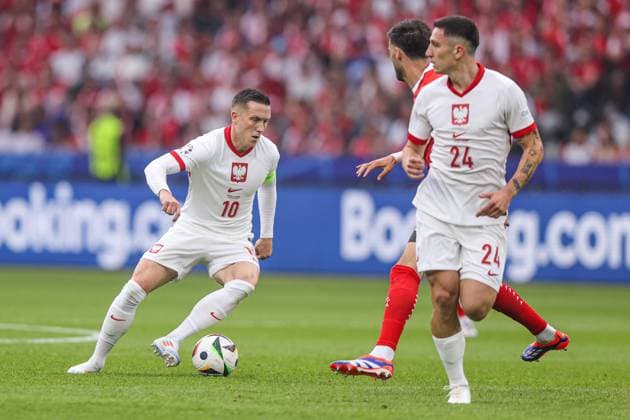 21.06.2024 BERLIN, NIEMCY ( BERLIN, GERMANY ) OLIMPIASTADION PILKA NOZNA (FOOTBALL) UEFA EURO, EM, Europameisterschaft,Fussball 2024 - FAZA GRUPOWA ( GROUP STAGE ) MECZ POLSKA - AUSTRIA ( GAME POLAND - AUSTRIA ) NZ PIOTR ZIELINSKI FOTO LUKASZ GROCHALA CYFRASPORT NEWSPIX.PL --- Newspix.pl  20240621CSLG0209