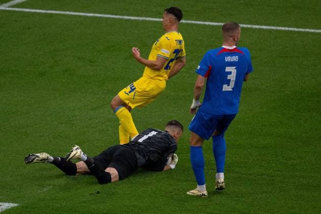 GER, EURO 2024, Group E, Slovakia SVK vs Ukrtaine UKR 21 06 2024, Merkur Spiel Arena, Düsseldorf, GER, EURO 2024, Group E, Slovakia SVK vs Ukrtaine UKR In the picture nordphotoxGmbHxx xDenkinger nph00015