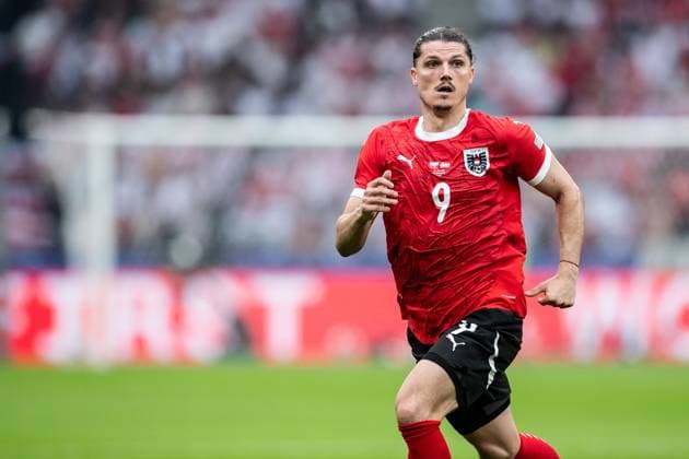 UEFA EURO 2024 Poland Austria 21 06 2024 Marcel Sabitzer Austria, 9 UEFA EURO 2024 Poland Austria Olympiastadion, Berlin 21 06 2024 Copyright: xBEAUTIFULxSPORTS Buriakovx