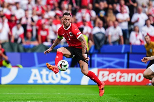 Marko Arnautovic Austria, 07 GER, Poland vs Austria, European Football Championship, UEFA Euro 2024, Matchday 2, 21 06 2024 GER, Poland vs Austria, European Football Championship, UEFA Euro 2024, Matchday 2, 21 06 2024 Berlin Copyright: xEibner-Pressefoto MarcelxvonxFehrnx EP_MFN