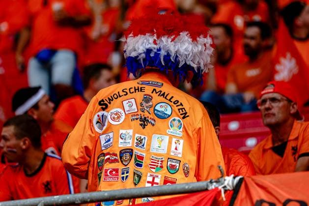LEIPZIG, Leipzig Stadium ,21-06-2024 , European Football Championship Euro2024, Group stage match no.20 between Netherlands and France, fan of the Netherlands Netherlands - France (Euro2024)  x25554343x Copyright: