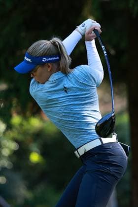 KPMG Women s PGA, Golf Herren Brooke Henderson of Canada tees off on the 12th hole during Day Two of the KPMG Women s PGA Championship at Sahalee Country Club in Sammamish, Washington, USA, on Friday, June 21, 2024. Sammamish Washington United States  Copyright: xJorgexLemusx originalFilename:lemus-kpmgwome240621_np4Dy.jpg