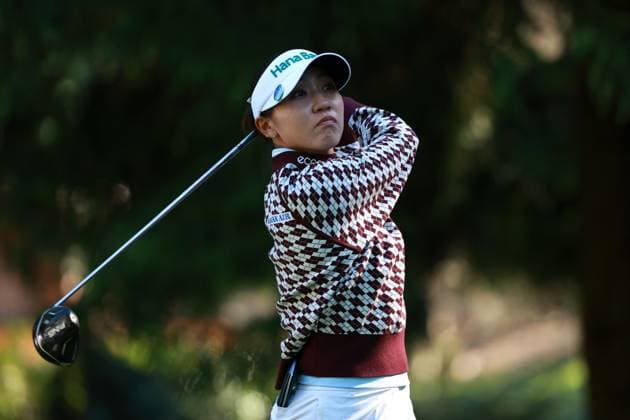 KPMG Women s PGA, Golf Herren Lydia Ko of New Zealand tees off on the 12th hole during Day Two of the KPMG Women s PGA Championship at Sahalee Country Club in Sammamish, Washington, USA, on Friday, June 21, 2024. Sammamish Washington United States  Copyright: xJorgexLemusx originalFilename:lemus-kpmgwome240621_npOqg.jpg