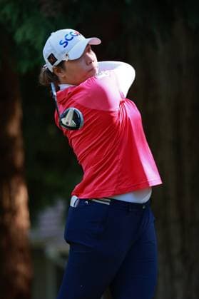 KPMG Women s PGA, Golf Herren Ariya Jutanugarn of Thailand tees off on the 12th hole during Day Two of the KPMG Women s PGA Championship at Sahalee Country Club in Sammamish, Washington, USA, on Friday, June 21, 2024. Sammamish Washington United States  Copyright: xJorgexLemusx originalFilename:lemus-kpmgwome240621_npwU3.jpg