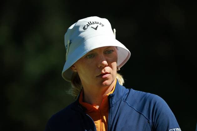 KPMG Women s PGA, Golf Herren Madelene Sagstrom of Sweden walks on the 18th green during Day Two of the KPMG Women s PGA Championship at Sahalee Country Club in Sammamish, Washington, USA, on Friday, June 21, 2024. Sammamish Washington United States  Copyright: xJorgexLemusx originalFilename:lemus-kpmgwome240621_npzmE.jpg