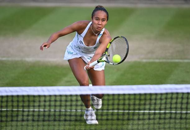 Leylah Fernandez of Canada in quarter final action Rothesay Classic Birmingham, Day 5, Tennis, Edgbaston Priory Club, Birmingham, UK - 21 June 2024  Copyright: xAnnaxGowthorpe Shutterstockx 14543328ck
