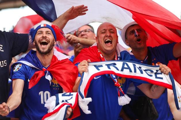EURO 2024, Netherlands - France, Fans before the match