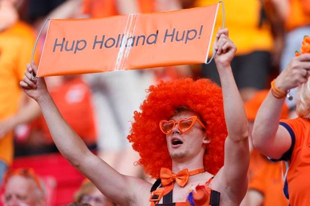 Netherlands v France: Group D - UEFA EURO, EM, Europameisterschaft,Fussball 2024 Dutch fan before the UEFA EURO 2024 group stage match between Netherlands and France at Football Stadium Leipzig on June 21, 2024 in Leipzig, Germany. Leipzig Football Stadium Leipzig Germany Germany Copyright: xRichardxSellers Sportsphoto APLx 14041952