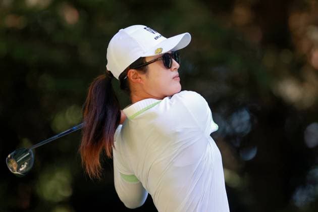 KPMG Women s PGA, Golf Herren Championship Yu Liu of China hits from the 16th tee during the second round of the KPMG Women s PGA Championship at Sahalee Country Club on Friday, June 21, 2024 in Sammamish, Washington. Sammamish Washington United States  Copyright: xAmyxLemusx originalFilename:lemus-kpmgwome240621_npfYV.jpg