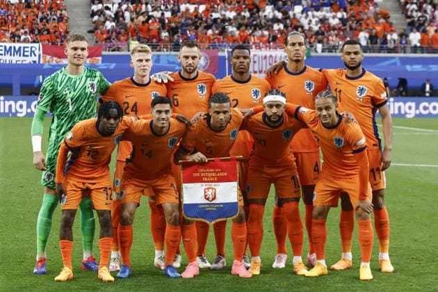 LEIPZIG, Leipzig Stadium ,21-06-2024 , European Football Championship Euro2024, Group stage match no.20 between Netherlands and France, Team Netherlands Netherlands - France (Euro2024)  x25555591x Copyright: