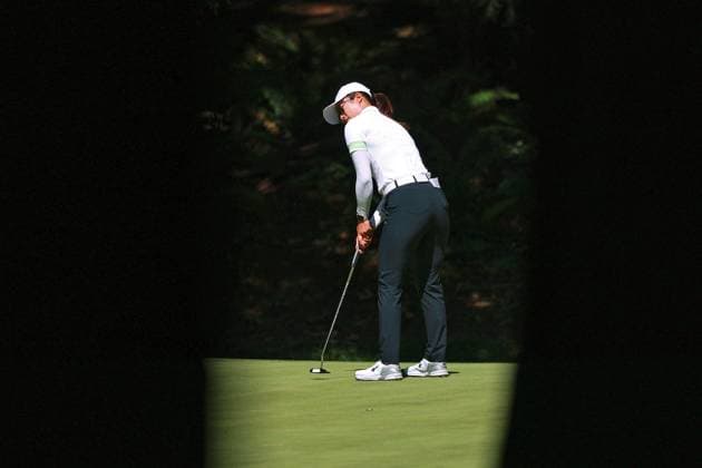 KPMG Women s PGA, Golf Herren Championship Yu Liu of China follows her putt on the 15th green during the second round of the KPMG Women s PGA Championship at Sahalee Country Club on Friday, June 21, 2024 in Sammamish, Washington. Sammamish Washington United States  Copyright: xAmyxLemusx originalFilename:lemus-kpmgwome240621_npS0J.jpg