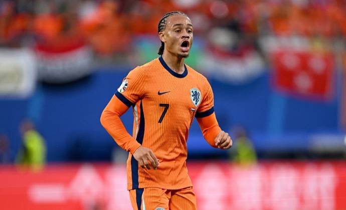Football Euro 2024 Group D 21 06 2024 Netherlands France Xavi Simons Netherlands