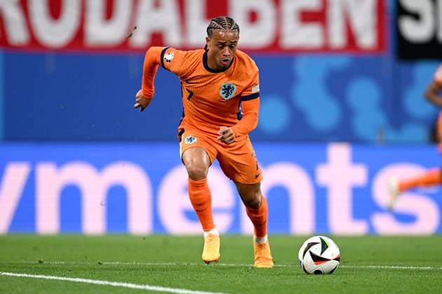 Football Euro 2024 Group D 21 06 2024 Netherlands France Xavi Simons Netherlands